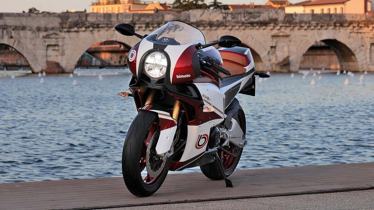 Bimota reveals retro-styled KB4 motorcycle at EICMA 2021