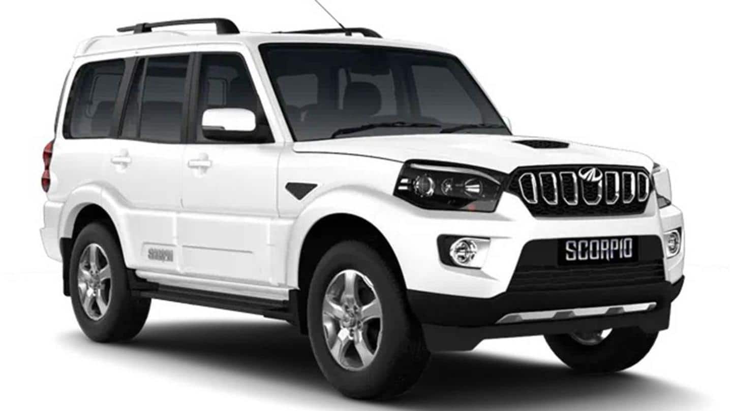 2021 Mahindra Scorpio (automatic) SUV found testing; interior details revealed