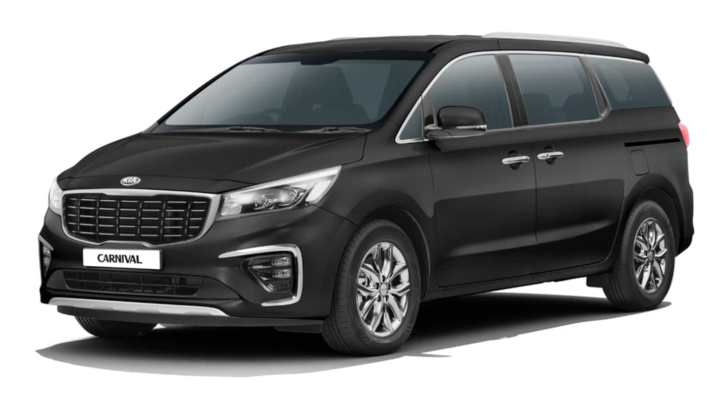 Offers worth Rs. 1.56 lakh announced on 2020 Kia Carnival