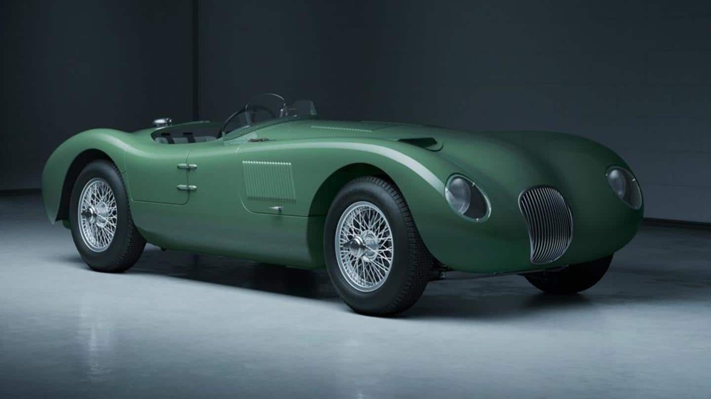 Jaguar celebrates 70 years of C-Type car with limited-run model