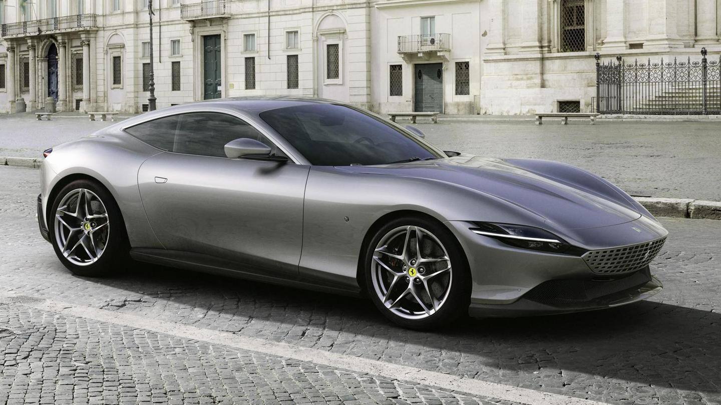 Ferrari Roma launched in India at Rs. 3.61 crore