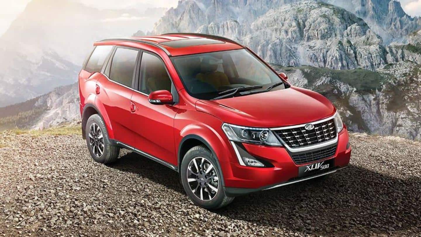 Discounts worth up to Rs. 2.55 lakh on Mahindra cars