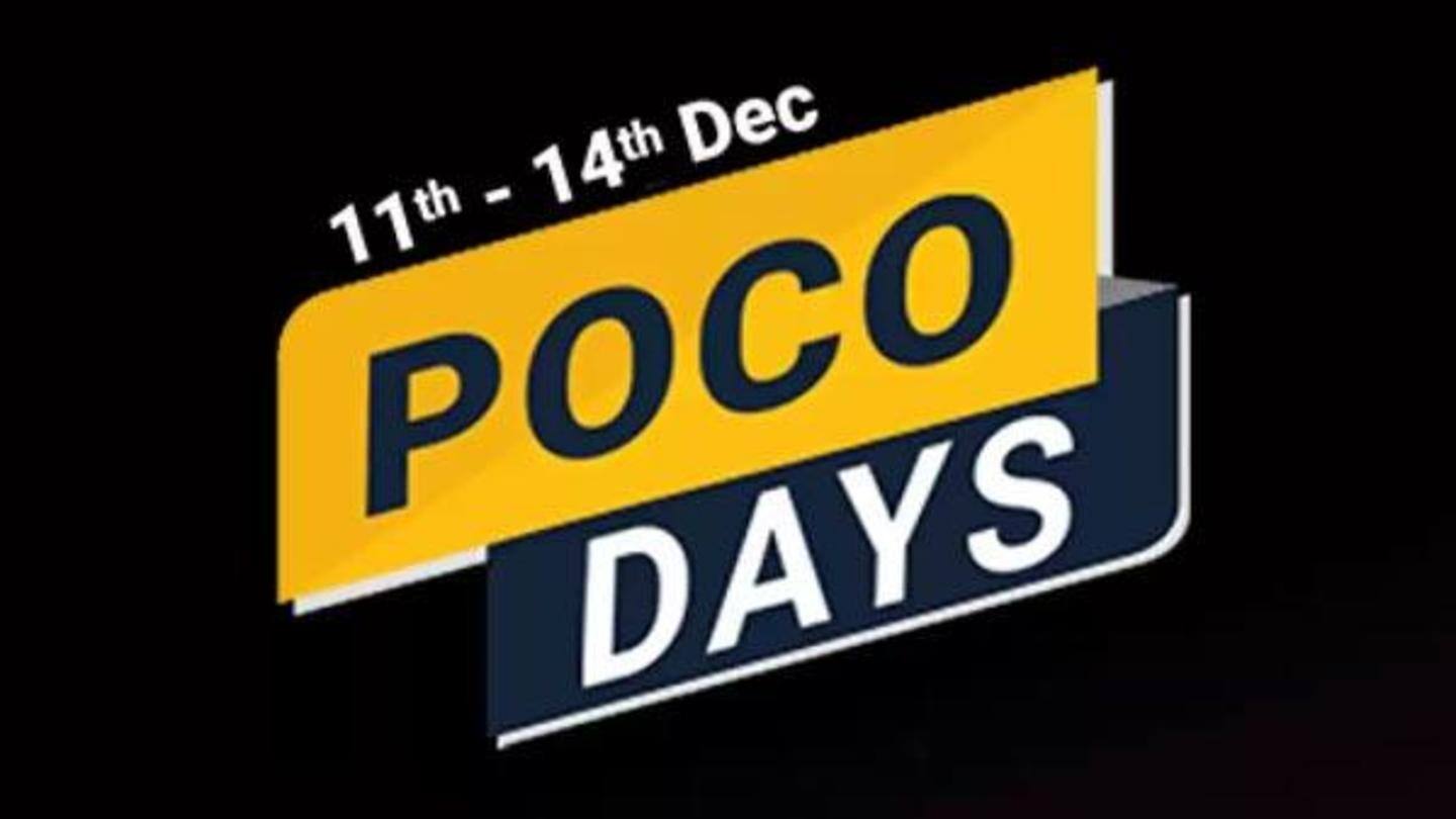 Flipkart 'POCO Days' Sale: Top deals on POCO smartphones