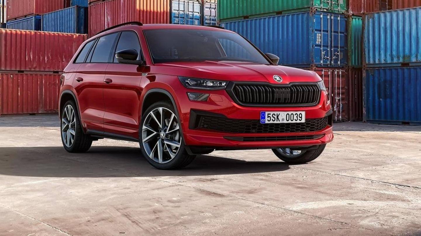 Unofficial bookings for 2022 SKODA KODIAQ (facelift) commence in India