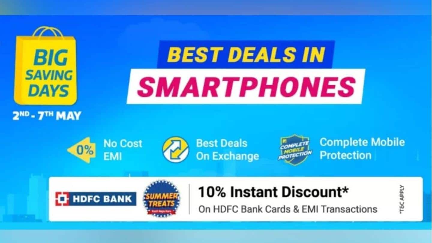 Flipkart 'Big Saving Days' sale: Best smartphones under Rs. 25,000