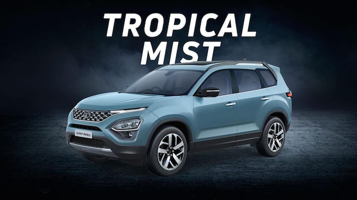 Tata Safari gets a new Tropical Mist color variant
