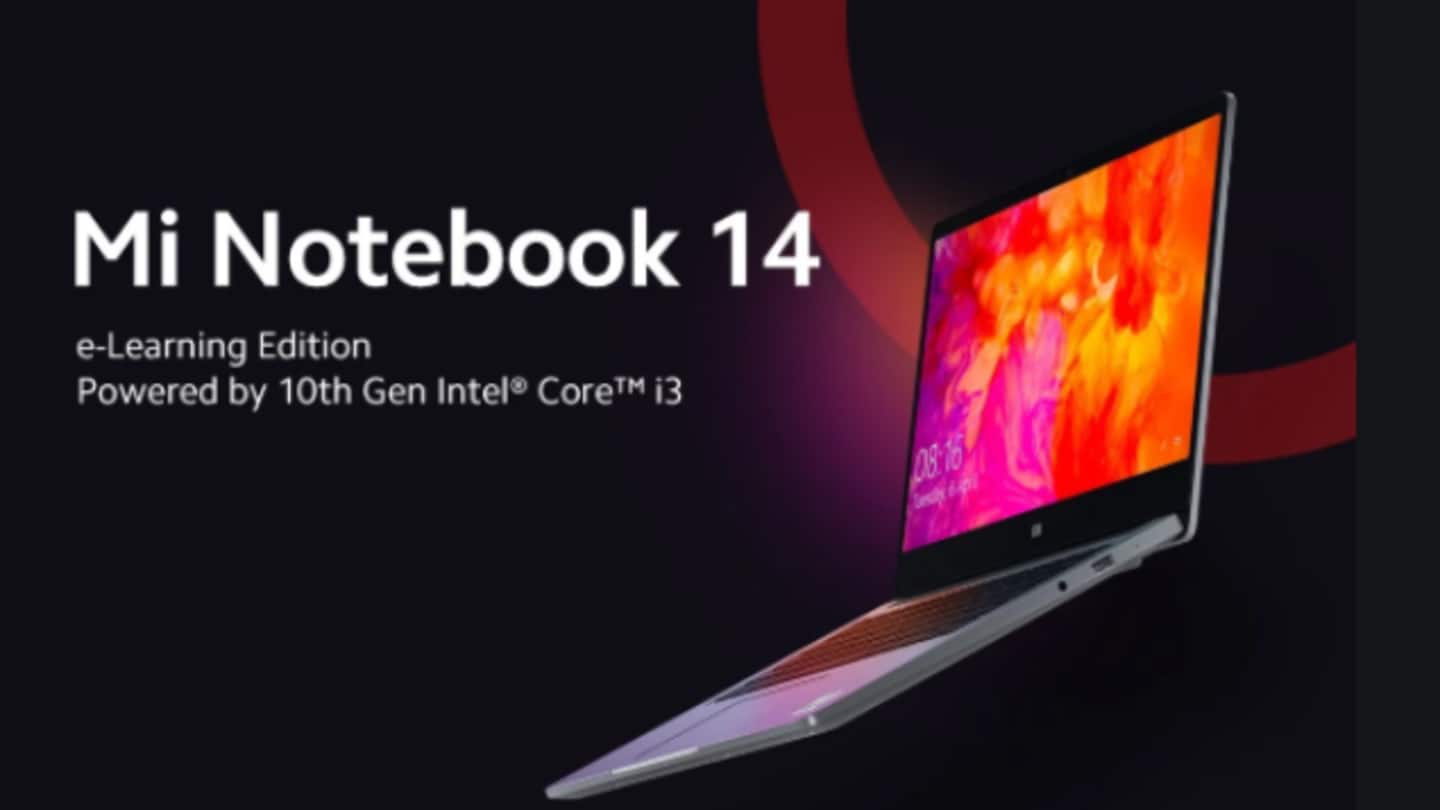 Mi Notebook 14 e-Learning Edition launched at Rs. 35,000