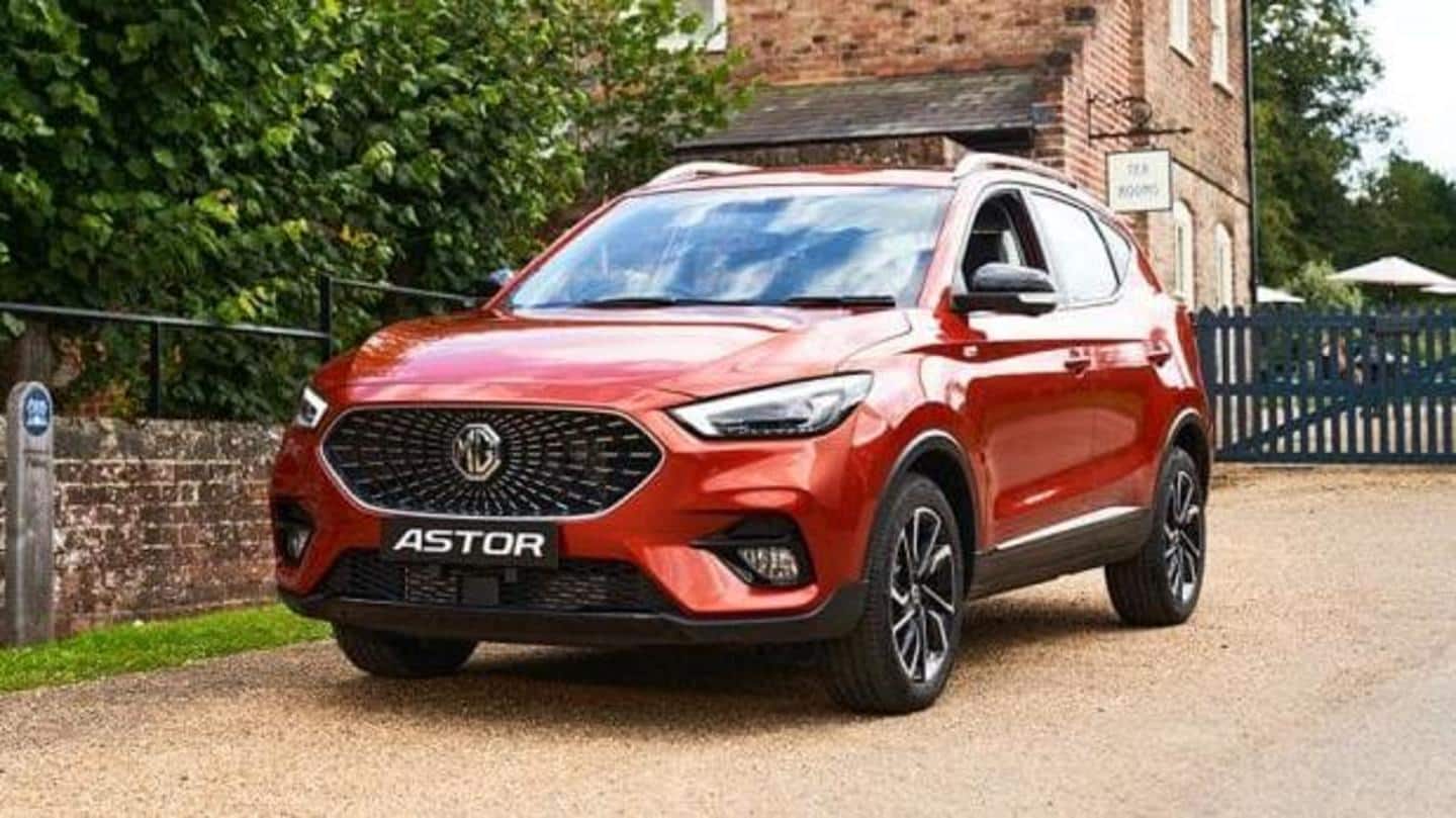 MG Astor's first batch sold out; deliveries from November 1