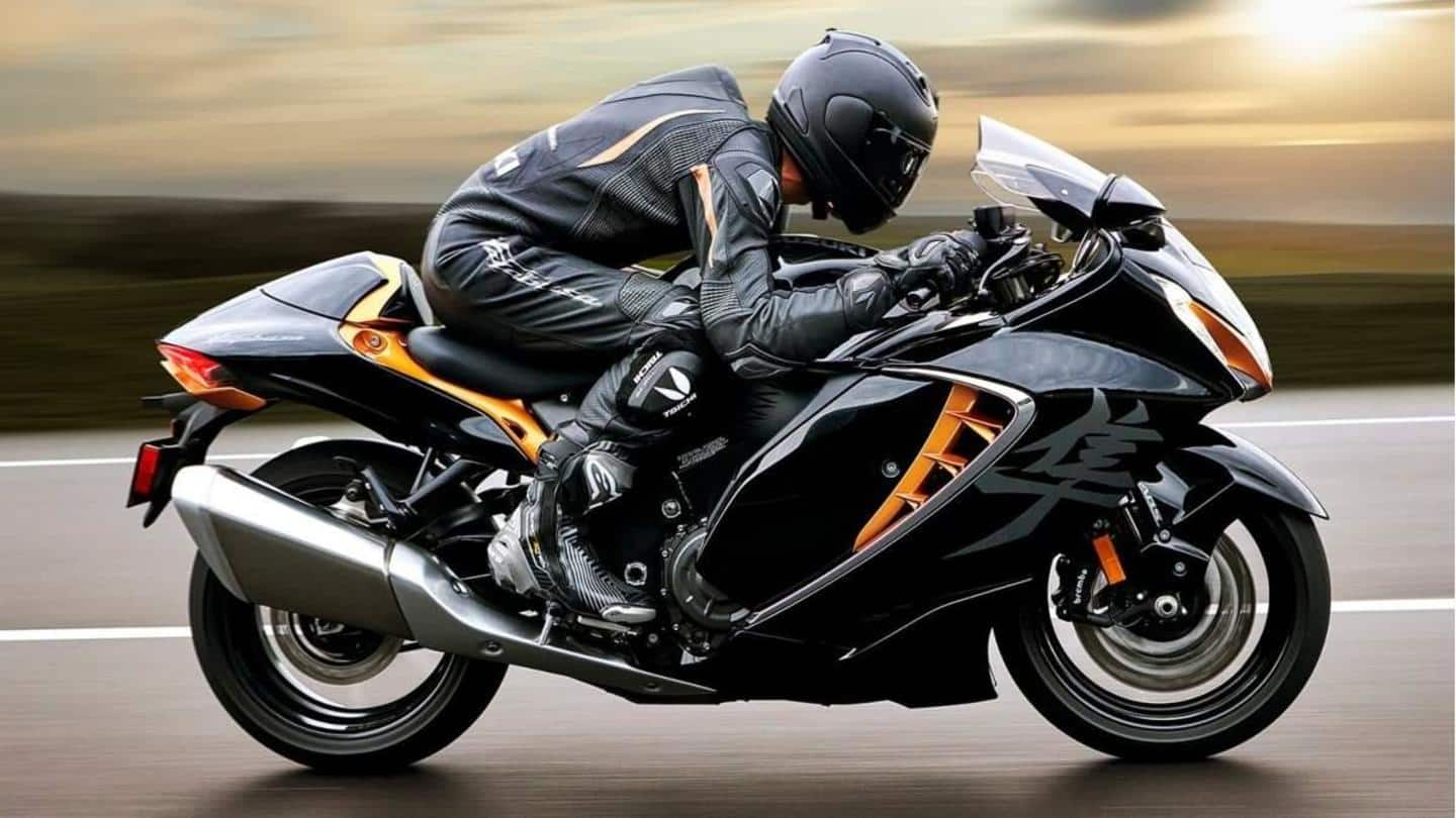 Suzuki commences deliveries of 2021 Hayabusa in India