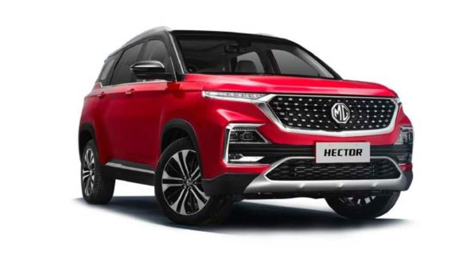 MG Hector's CVT variant to be launched on February 11