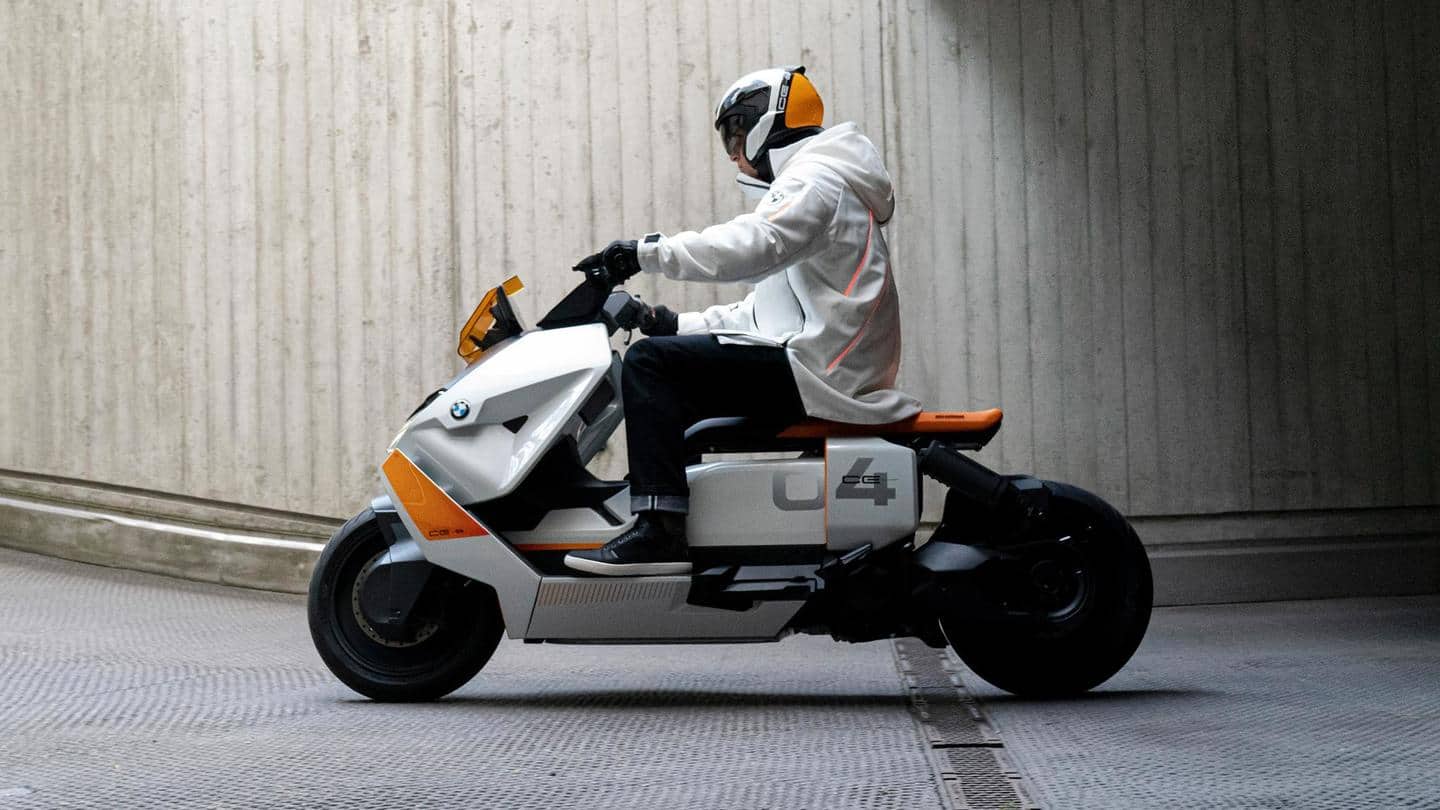 BMW Motorrad's production-ready CE 04 e-scooter spotted testing