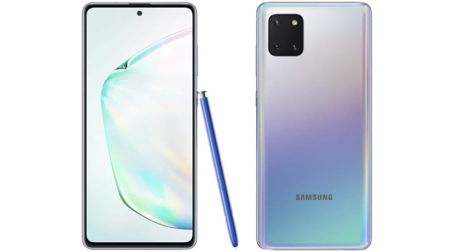 #DealOfTheDay: Samsung Galaxy Note10 Lite available with Rs. 5,000 discount