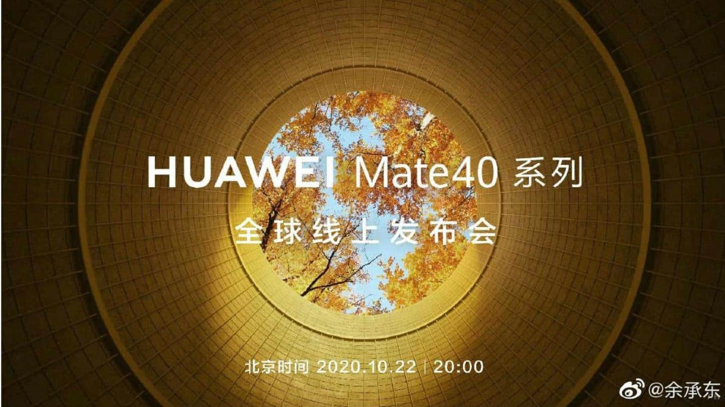 Ahead of launch, display details of Huawei Mate40 leaked