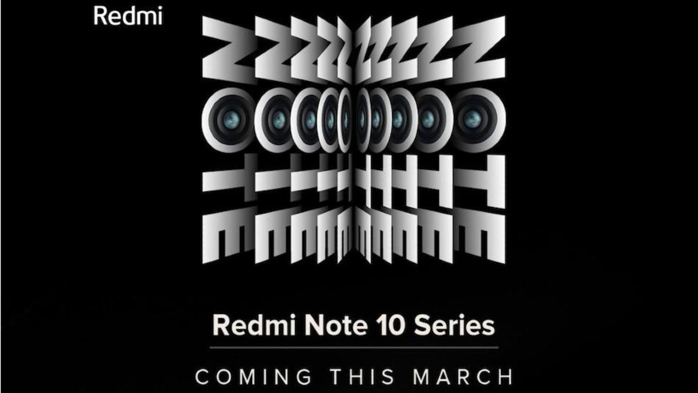 Redmi Note 10 series confirmed to be available via Amazon