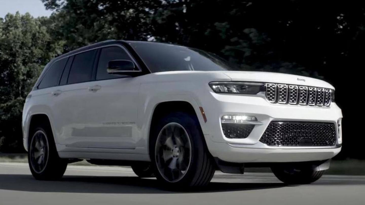 2022 Jeep Grand Cherokee 4xe Previewed In Official Images | NewsBytes