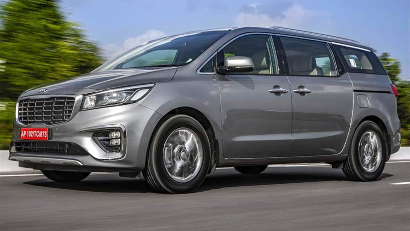 Discounts worth Rs. 3.75 lakh on Kia Carnival this July