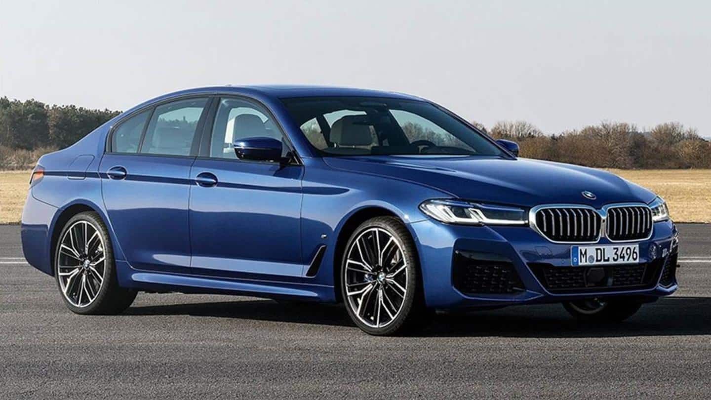 Ahead of launch, BMW 5 Series (facelift) arrives at dealerships