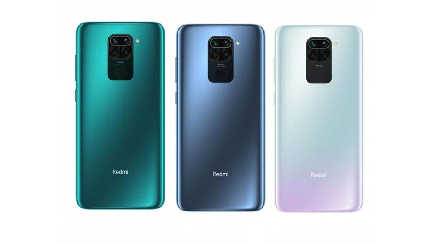 Redmi Note 9 to go on sale today via Amazon