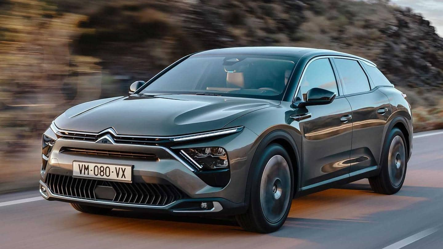 Citroen C5 X, with unique looks, breaks cover: Details here