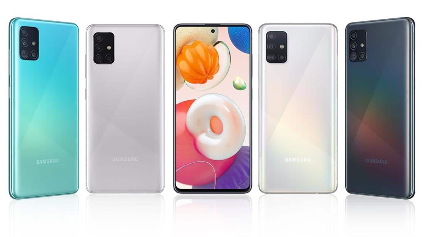 Samsung releases October 2021 security update for Galaxy A51