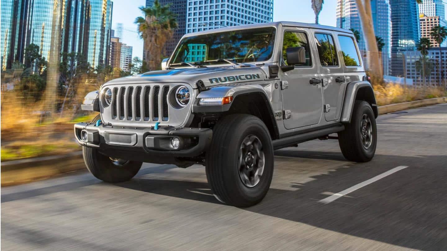 Jeep Wrangler 4xe PHEV updated with new 4WD electric mode