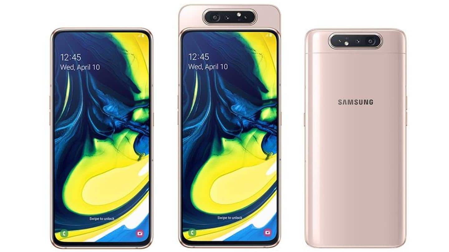 Samsung Galaxy A82 tipped to feature a 64MP rear camera