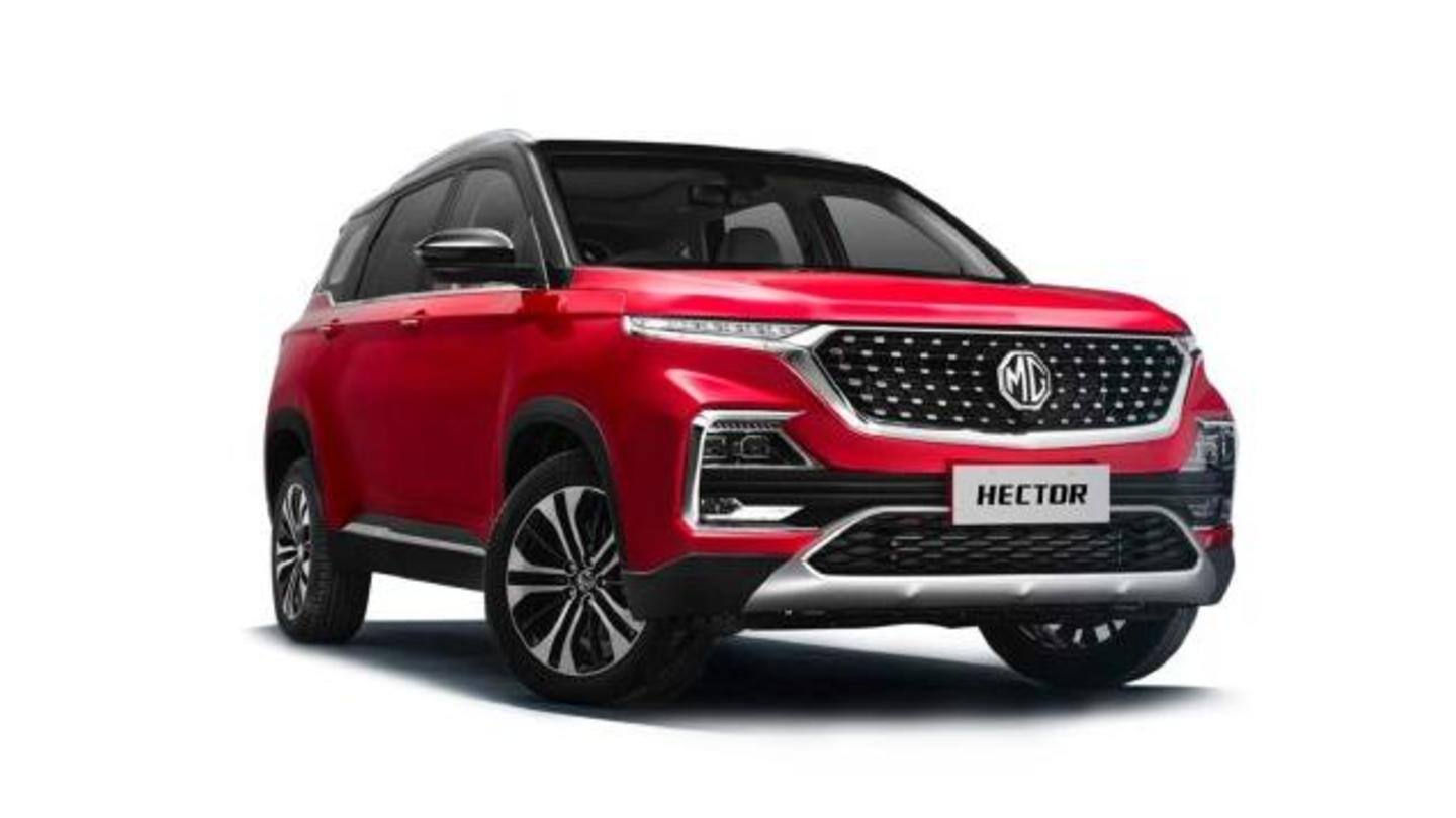 MG Motor India sells over 50,000 units of Hector SUV