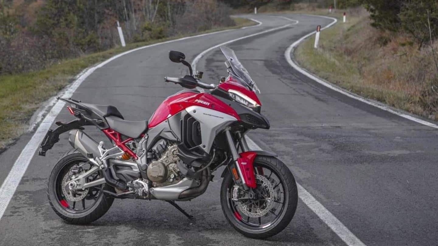 Ducati Multistrada V4 arrives at dealerships; deliveries underway