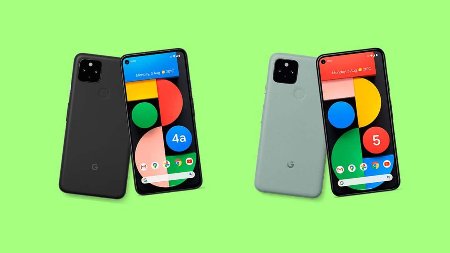 Google removes Pixel 4a 5G, Pixel 5 from official store