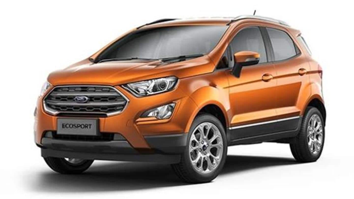 Ford EcoSport becomes cheaper in India by Rs. 39,000