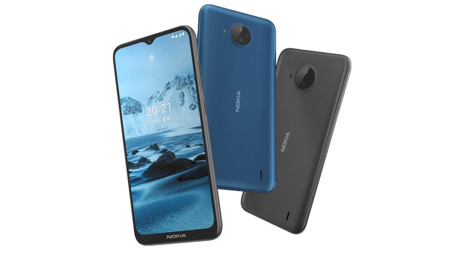 Nokia C20 Plus, with dual rear cameras, goes official