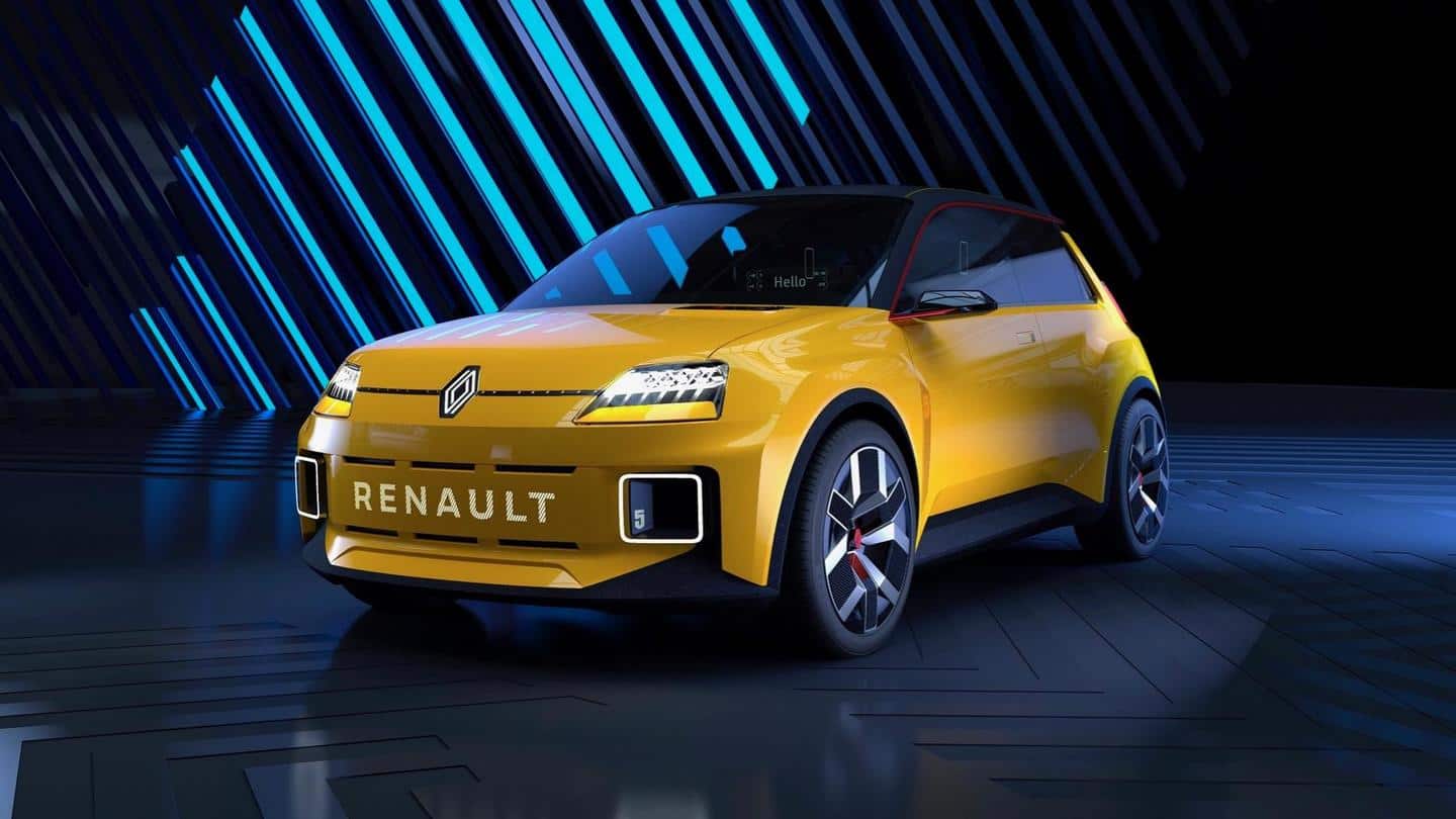 Renault 5 Prototype electric hatchback breaks cover