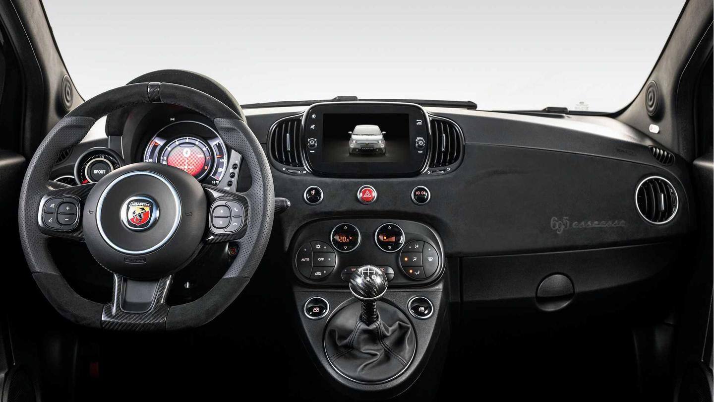 The hatchback offers six speakers and a 7.0-inch touchscreen panel The hatchback offers six speakers and a 7.0-inch touchscreen panel