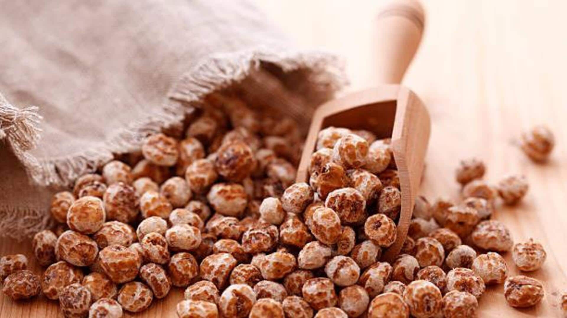Try these desserts using tiger nuts Try these desserts using tiger nuts