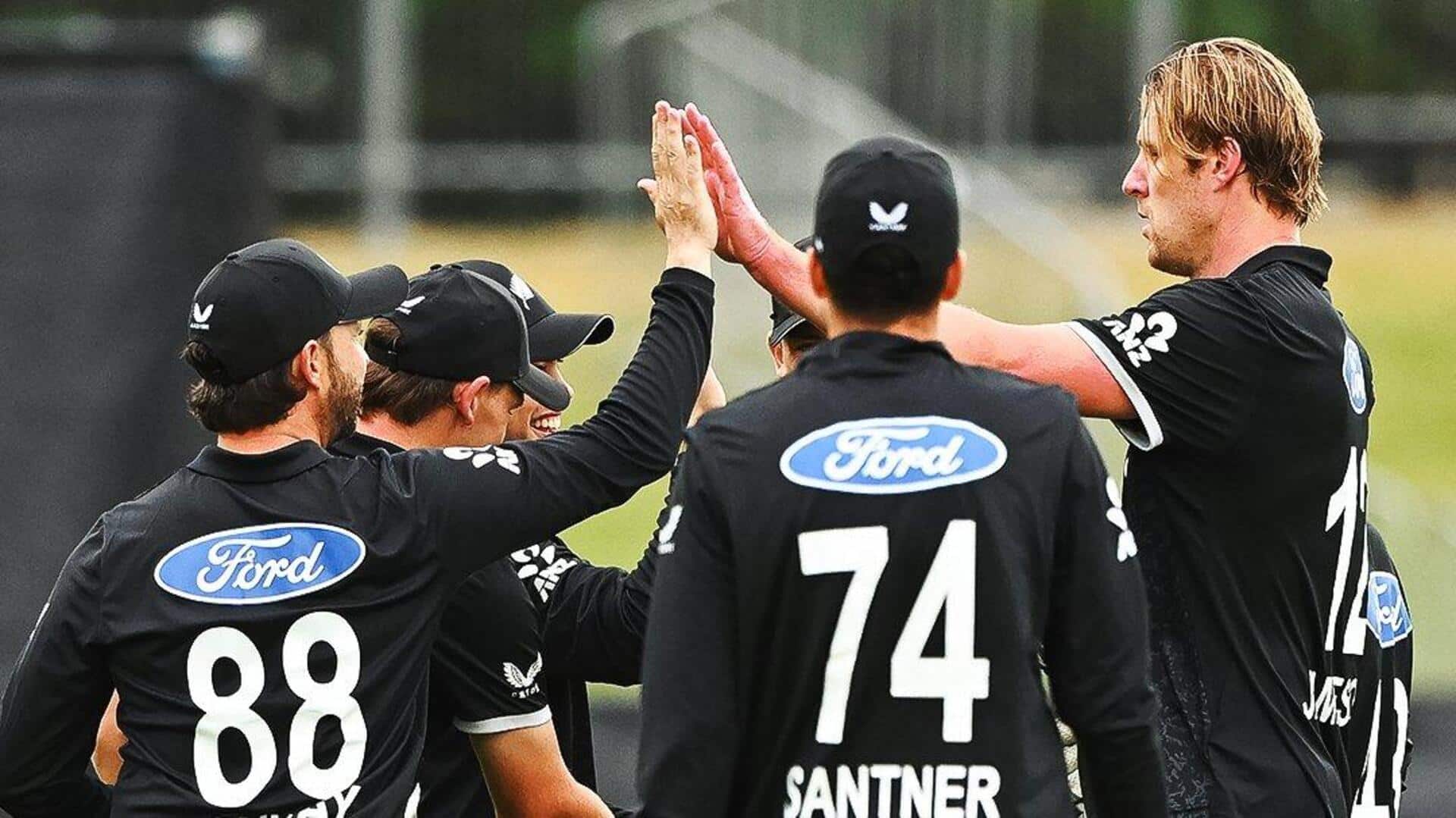 NZ beat WI in 3rd ODI to script whitewash: Stats  