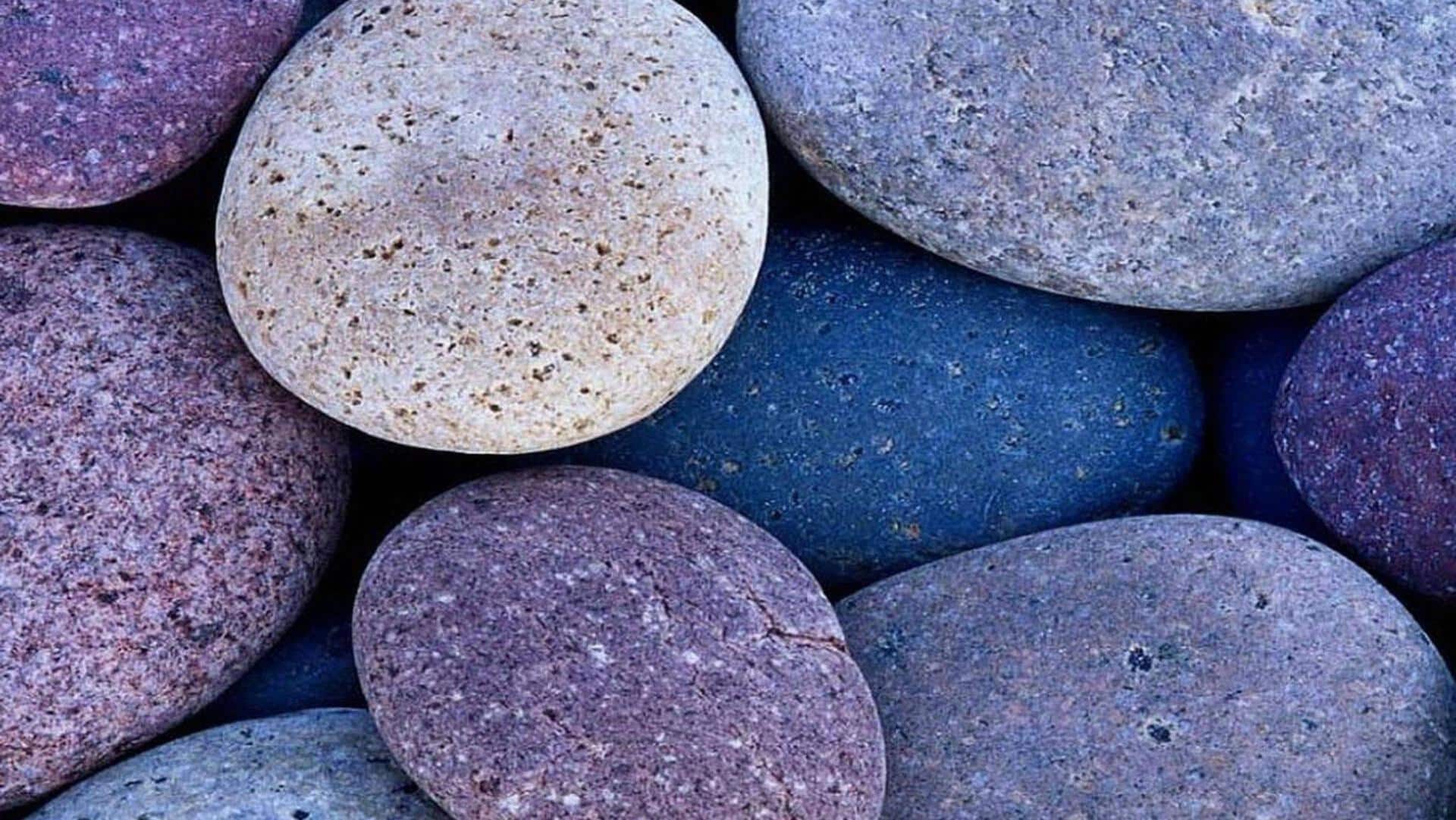 How pebble color sorting can calm you down