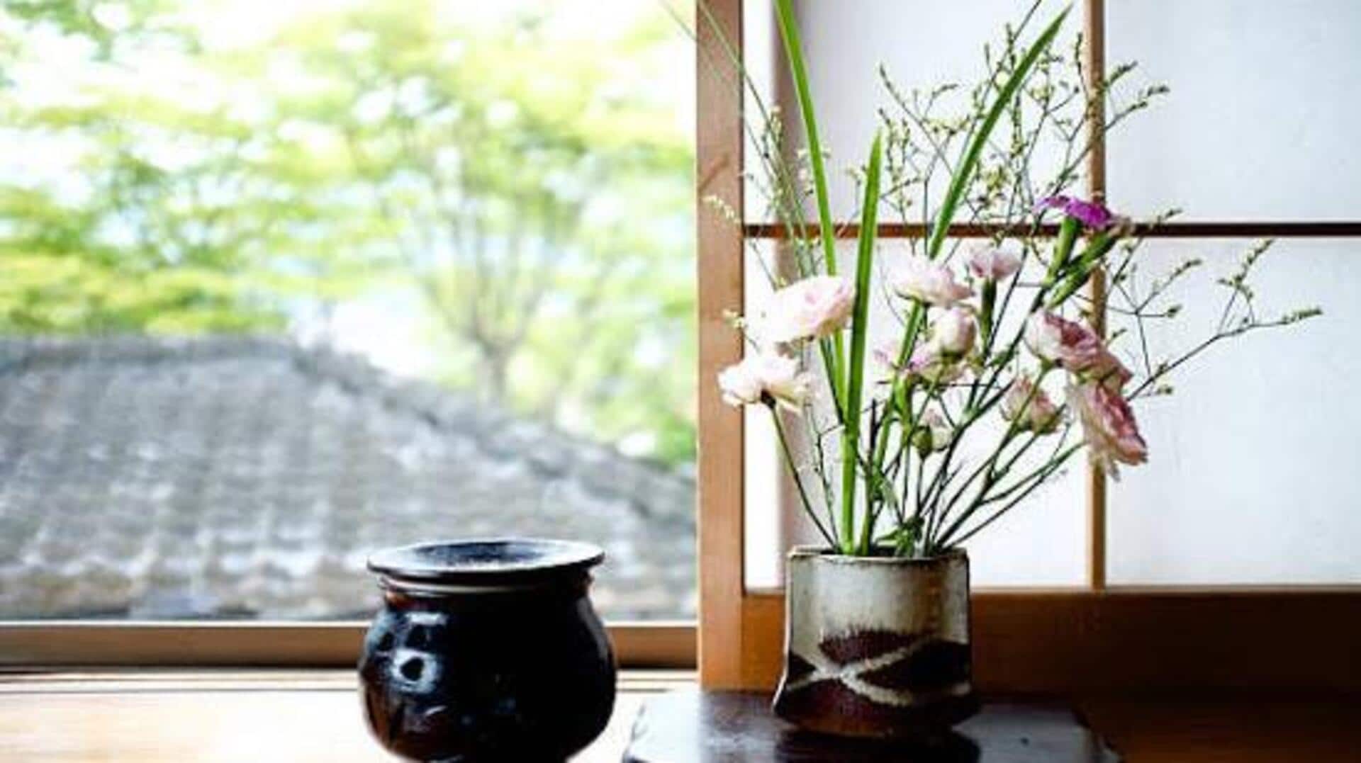 Bring the beauty of ikebana into your home decor
