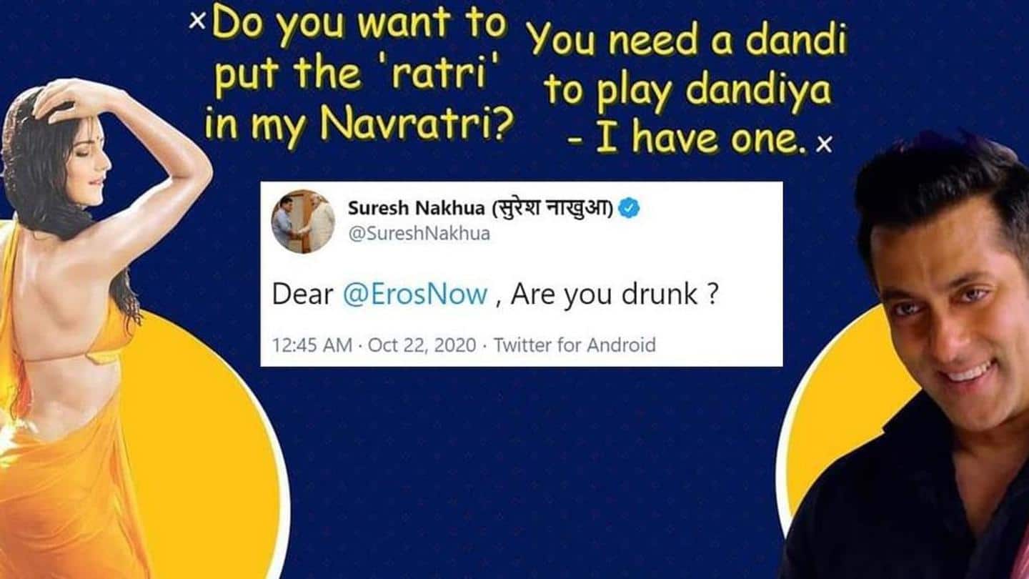 Eros Now posts vulgar memes about Navratri, apologizes after outrage