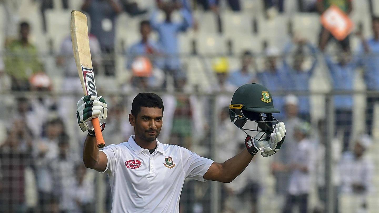 Mahmudullah slammed his fifth Test century Mahmudullah slammed his fifth Test century
