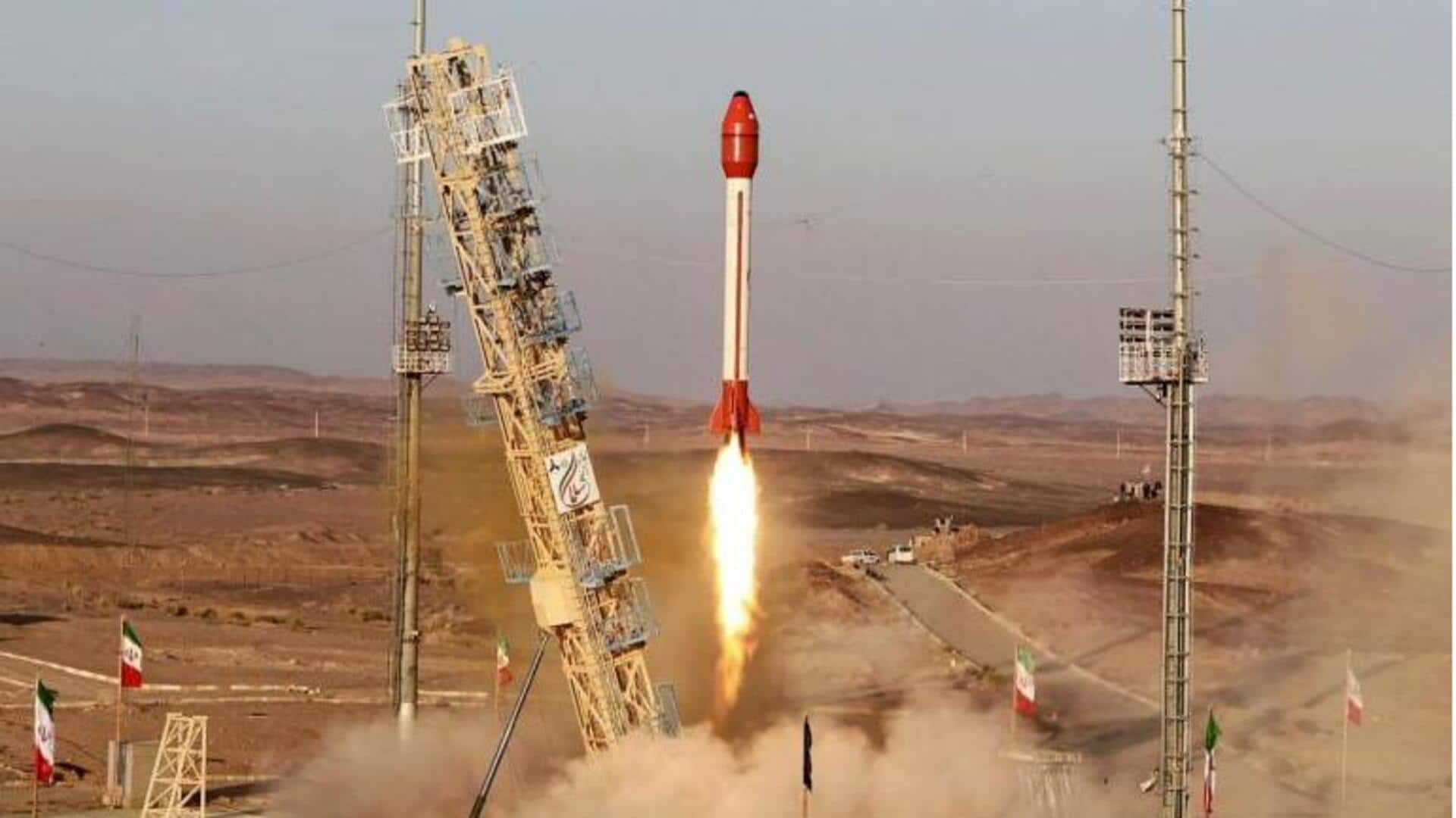 Iran successfully sends a satellite to space