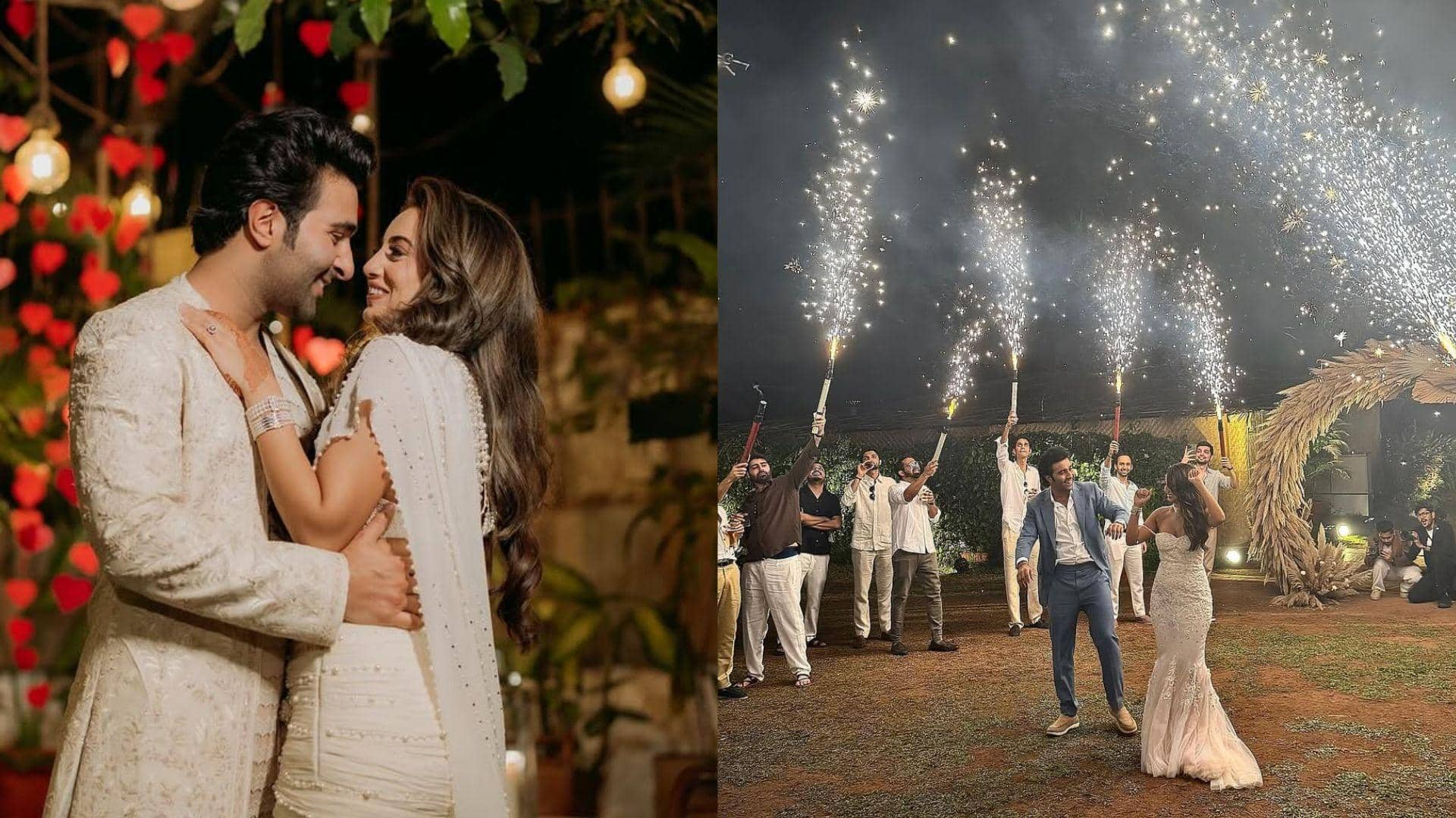 Aadar Jain-Alekha Advani tie the knot in Goa; see pictures