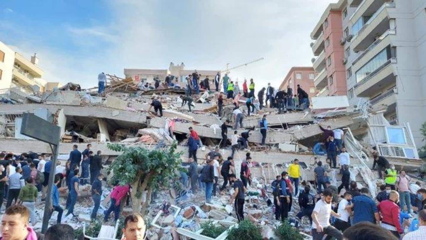 Powerful 7-magnitude quake in Aegan Sea jolts Turkey and Greece