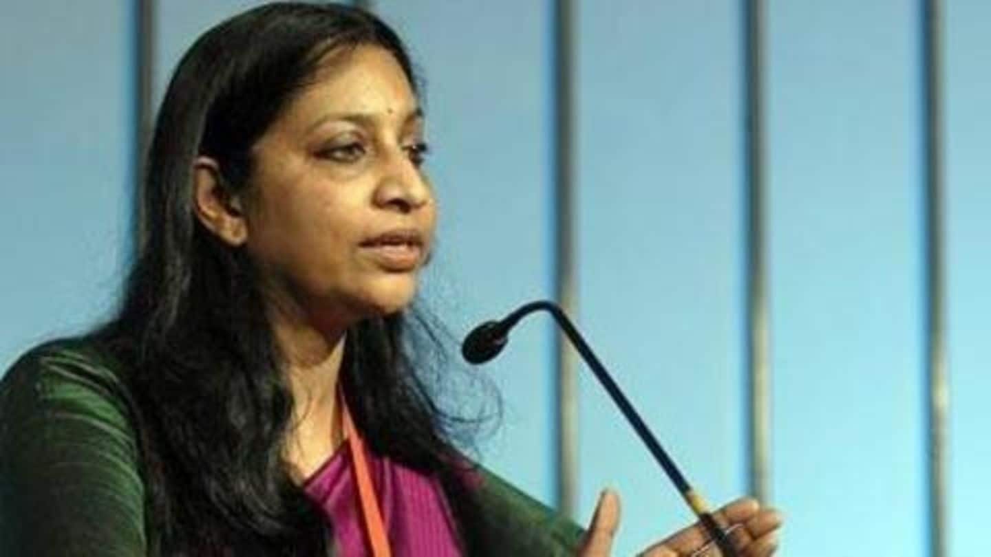 Aruna Sundararajan, one of the most senior female IAS officers Aruna Sundararajan, one of the most senior female IAS officers