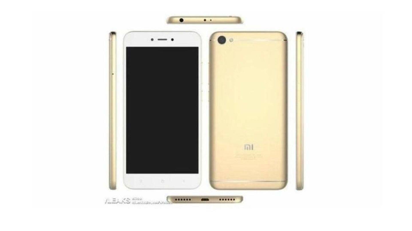 Xiaomi's Redmi Note 5A specifications, pictures leaked online!