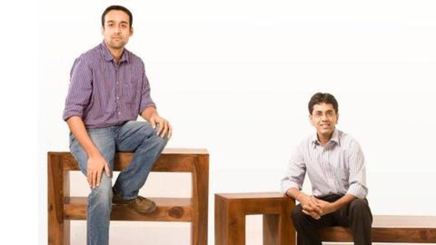 Co-founders of Urban Ladder, Ashish Goel and Rajiv Srivatsa Co-founders of Urban Ladder, Ashish Goel and Rajiv Srivatsa
