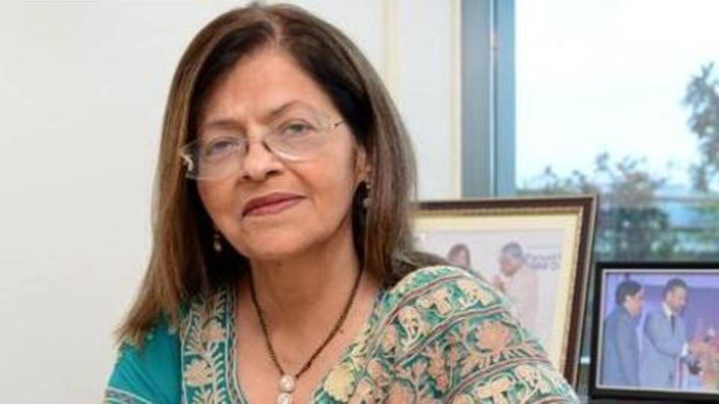 Kalpana Morparia is one of the most influential women Kalpana Morparia is one of the most influential women