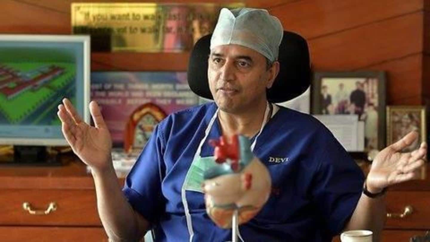 Dr. Devi Prasad Shetty, the founder of 'Narayana Hrudayalaya'