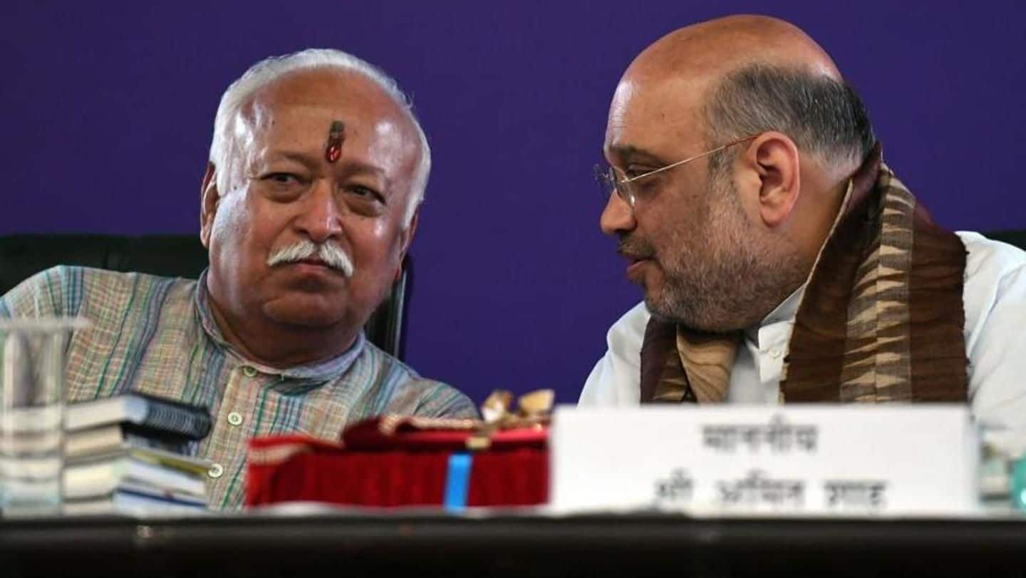 Mumbai: Amit Shah, Mohan Bhagwat meet amid Maratha quota stir