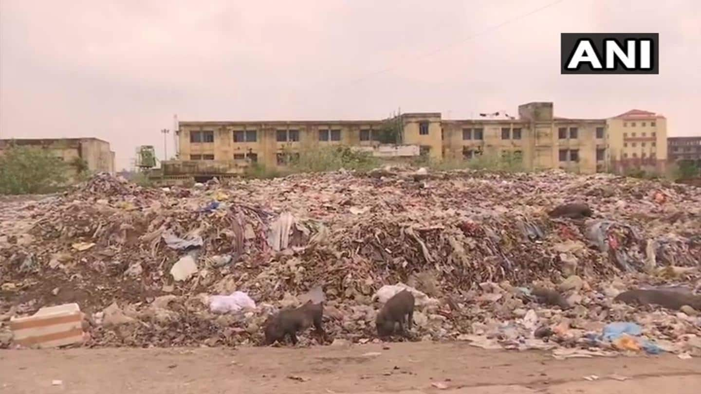 Waterlogged premises, garbage, pigs: Sorry state of Bihar's second-largest hospital