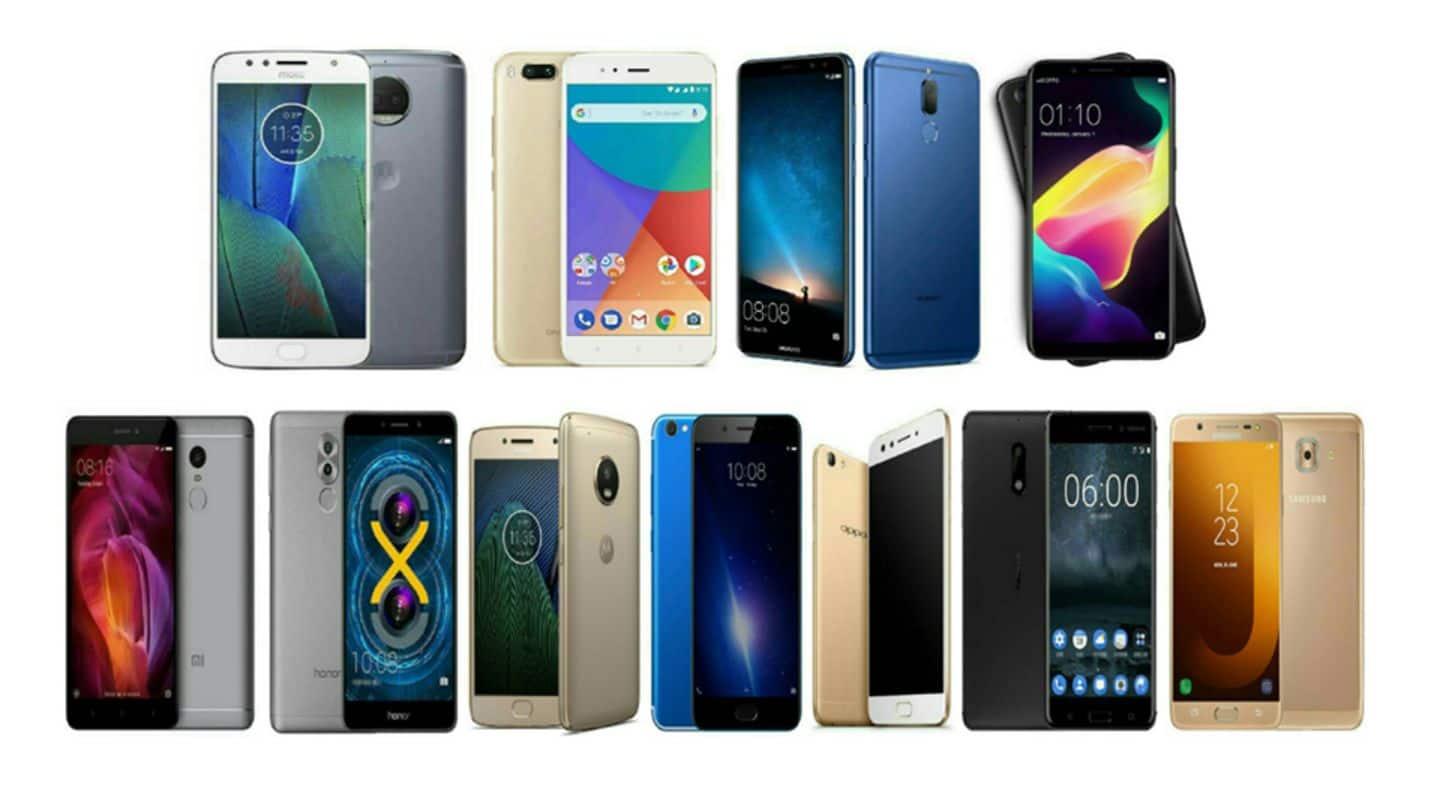 Which are the current best smartphones under Rs. 20,000?